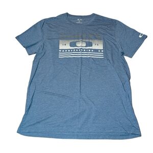 Nautica Blue Graphic T-Shirt for Men